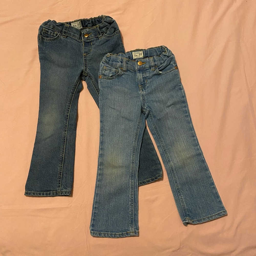 2 Pack Girls Jeans